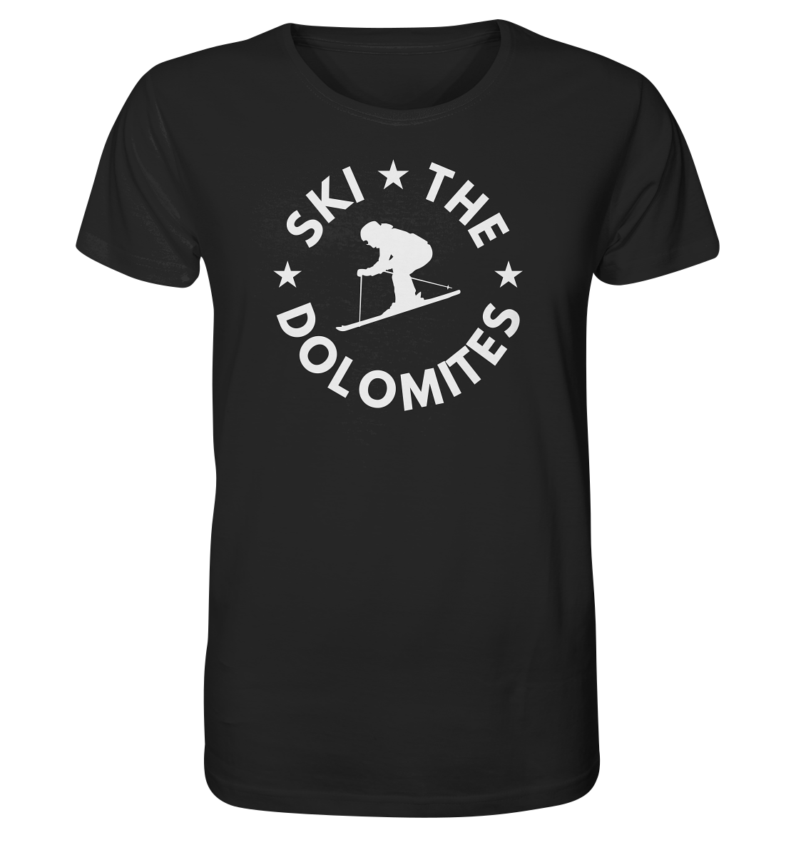 Ski the Dolomites - Maglietta Premium uomo