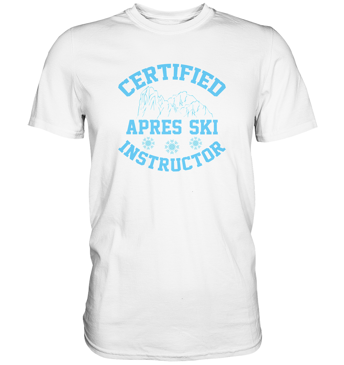Certified ski instructor - Herren Premium T-Shirt
