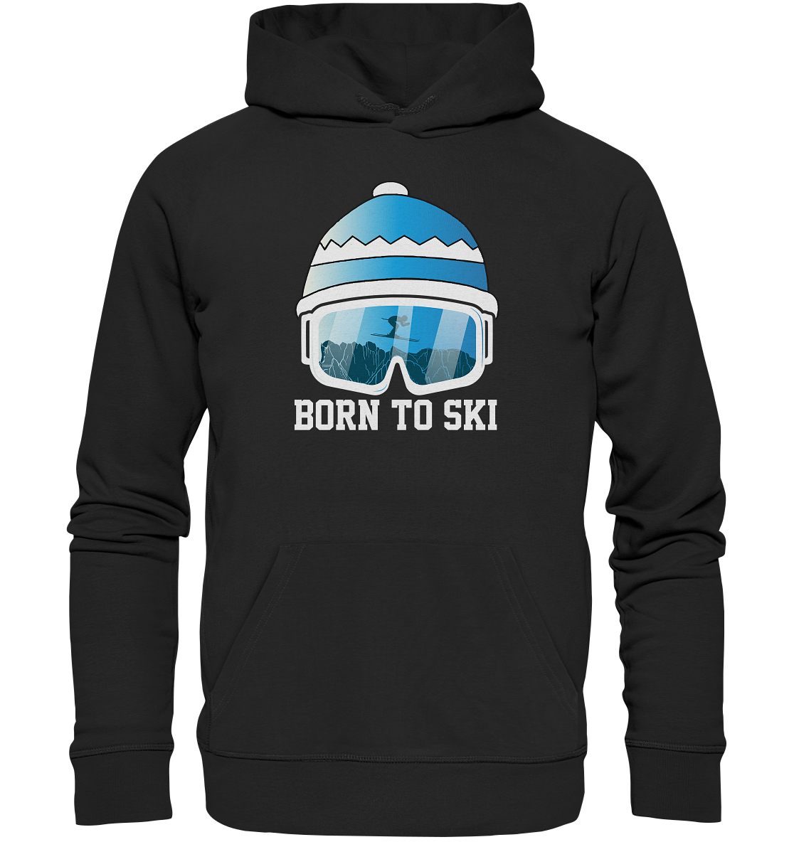 Born to ski - Felpa uomo