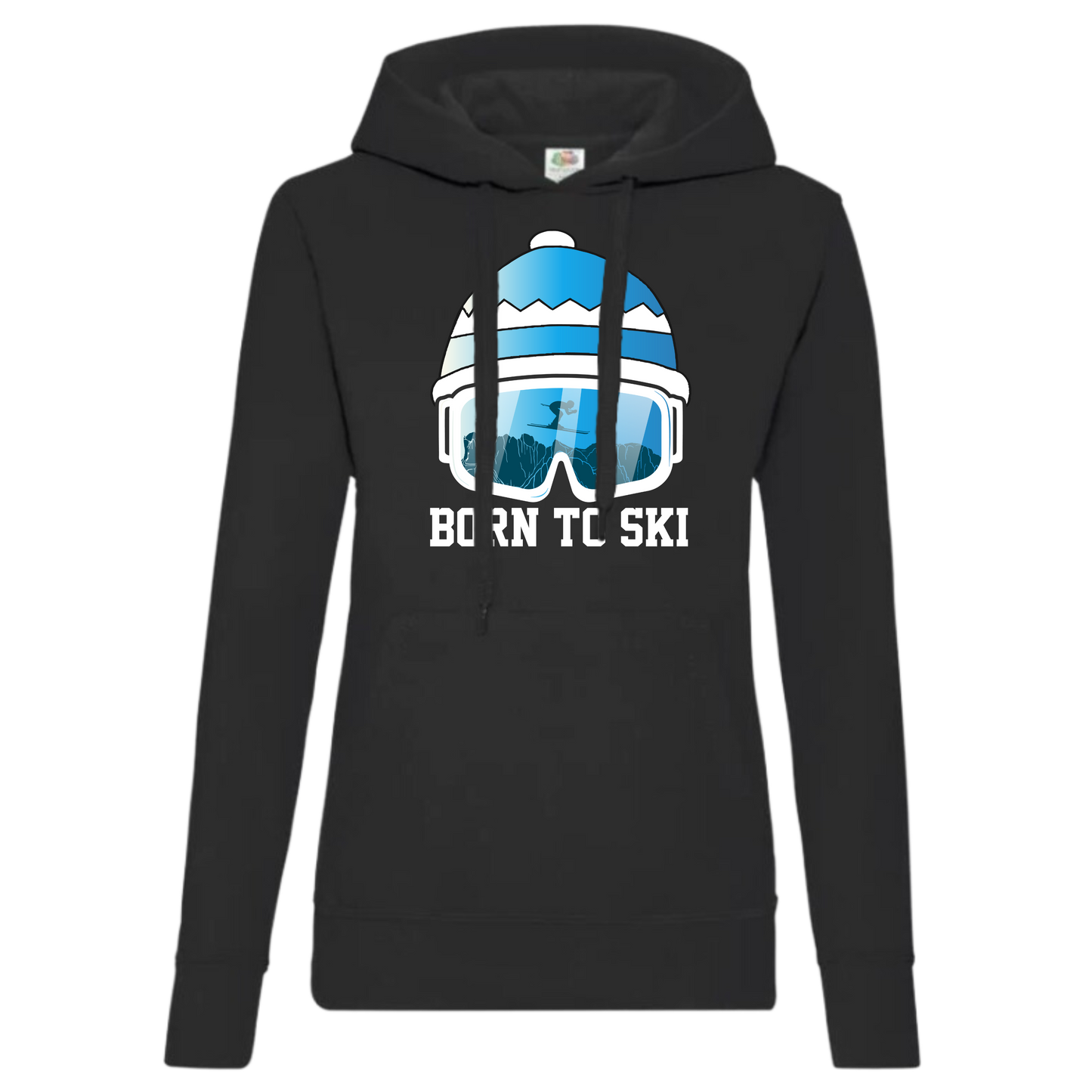 Born to ski - Women Hoodie