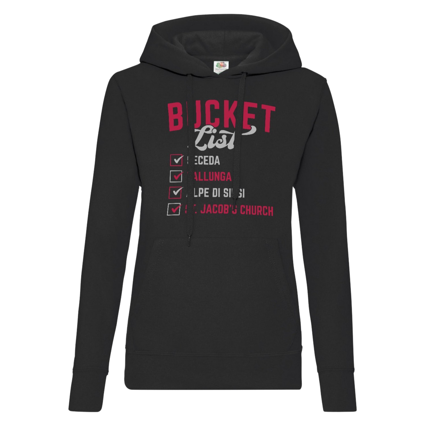 Bucket List - Women Hoodie