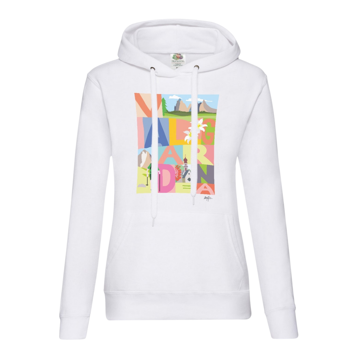 Mosaic Val Gardena - Women Hoodie