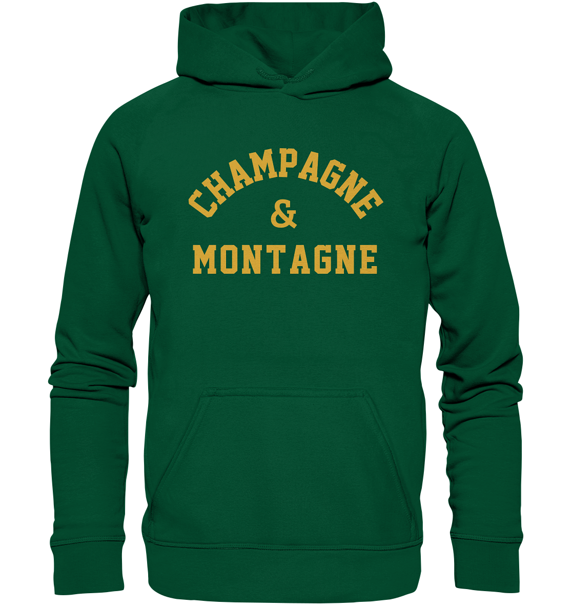 Champagne e montagne - Men Hoodie