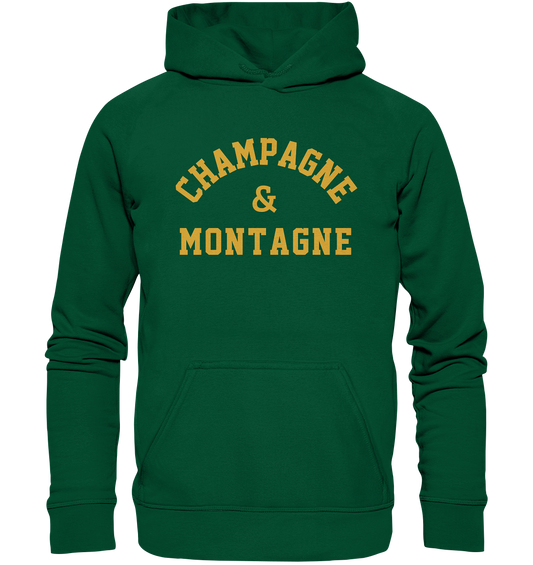 Champagne e montagne - Men Hoodie