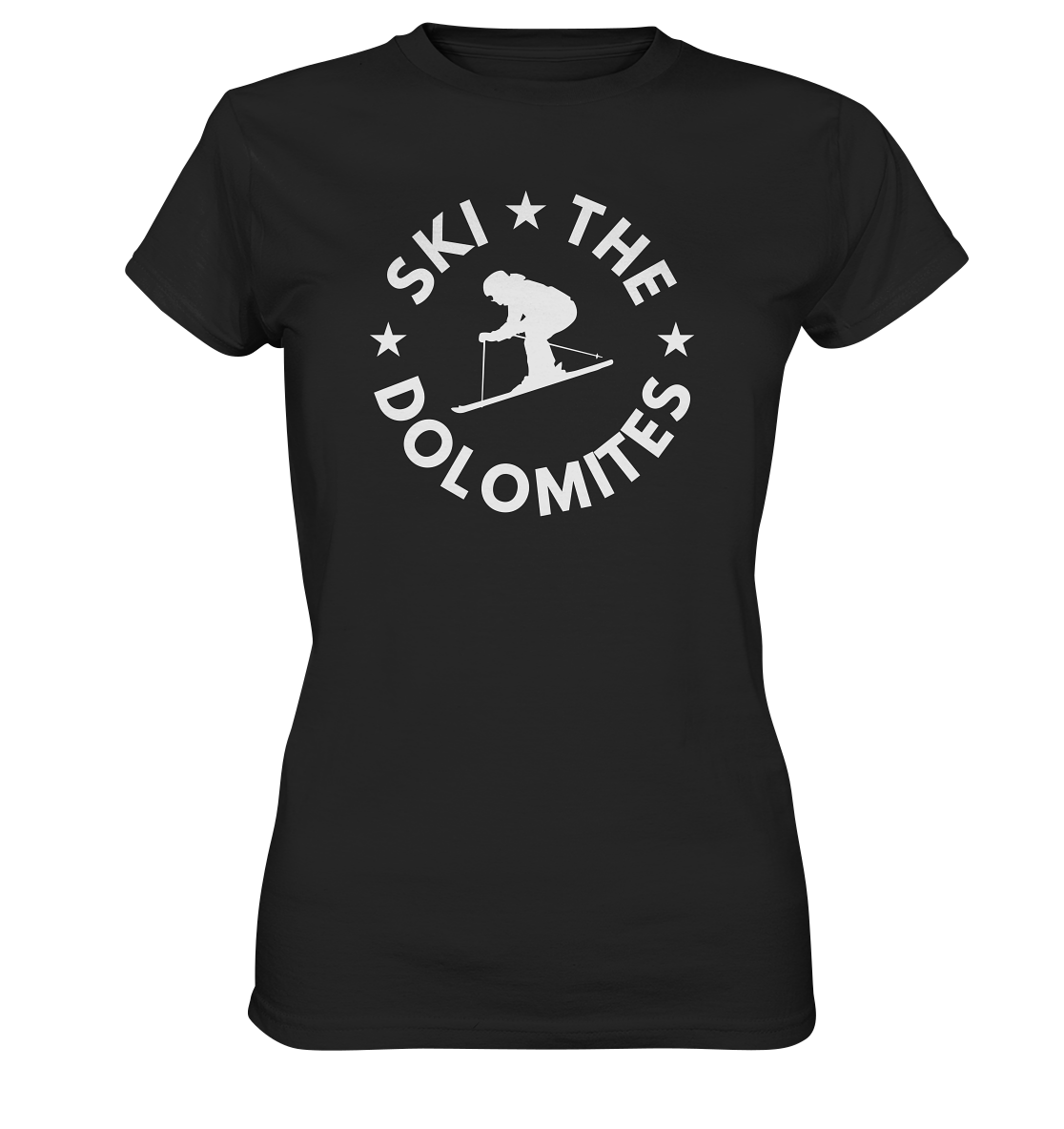 Ski the Dolomites - Women Premium T-Shirt