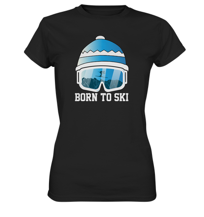 Born to ski - Women Premium T-Shirt