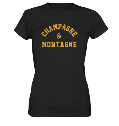 Champagne e montagne - Women Premium T-Shirt