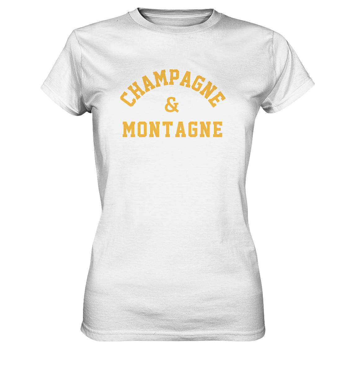 Champagne e montagne - Women Premium T-Shirt