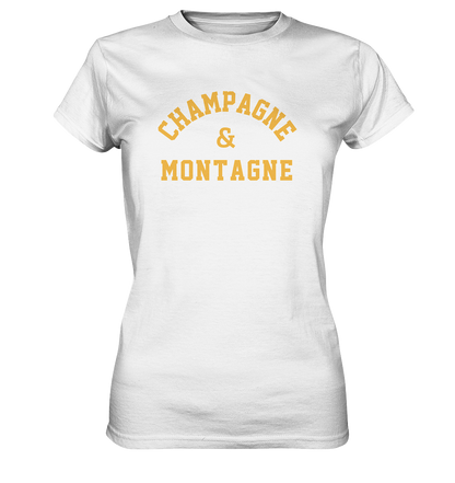 Champagne e montagne - Women Premium T-Shirt