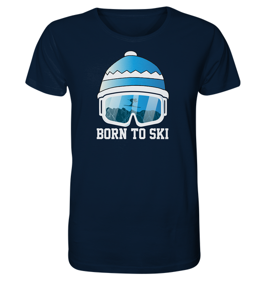 Born to ski - Herren Premium T-Shirt