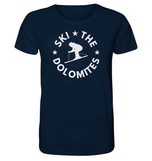 Ski the Dolomites - Maglietta Premium uomo