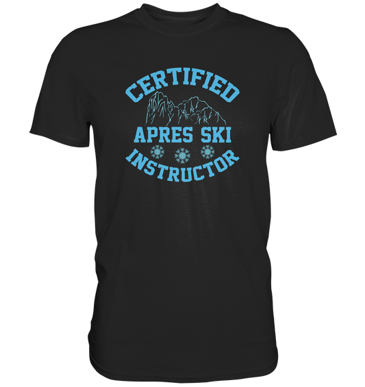 Certified ski instructor - Herren Premium T-Shirt