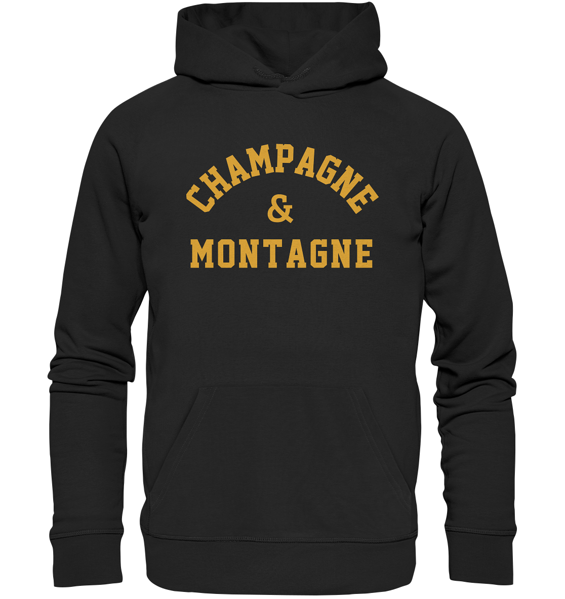 Champagne e montagne - Men Hoodie