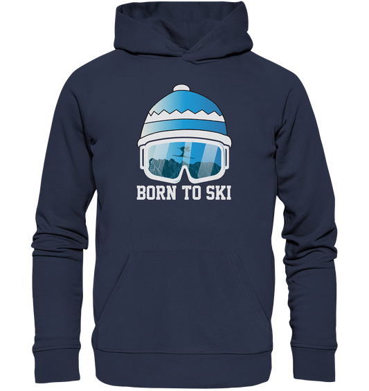 Born to ski - Men Hoodie