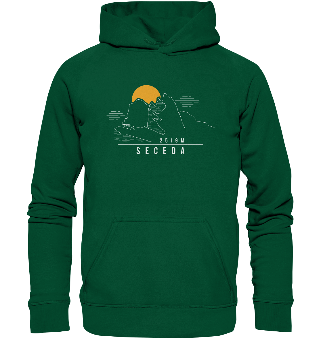 Seceda 2519 m - Premium Hoodie