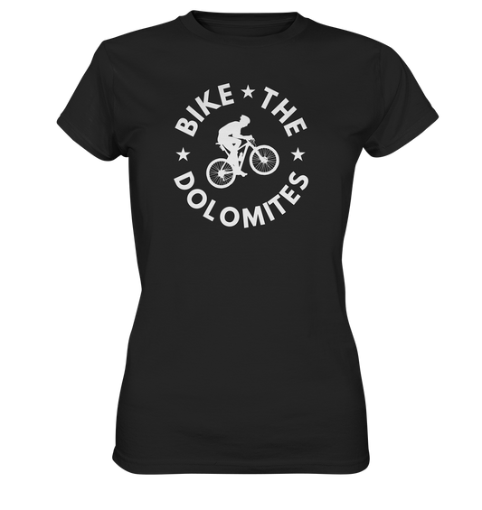 Bike the Dolomites - Damen Premium T-Shirt