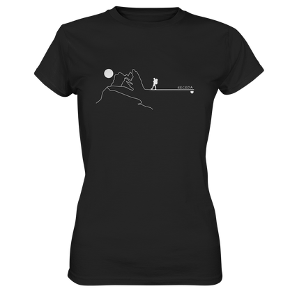 Seceda hiking - Damen Premium T-Shirt