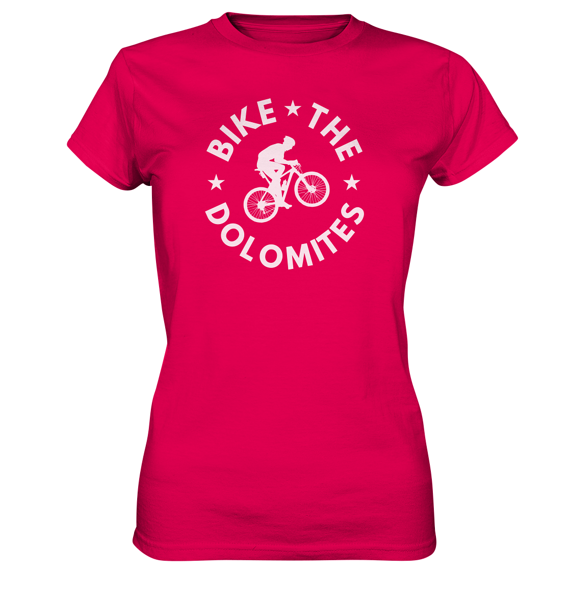 Bike the Dolomites - Maglietta Premium donna