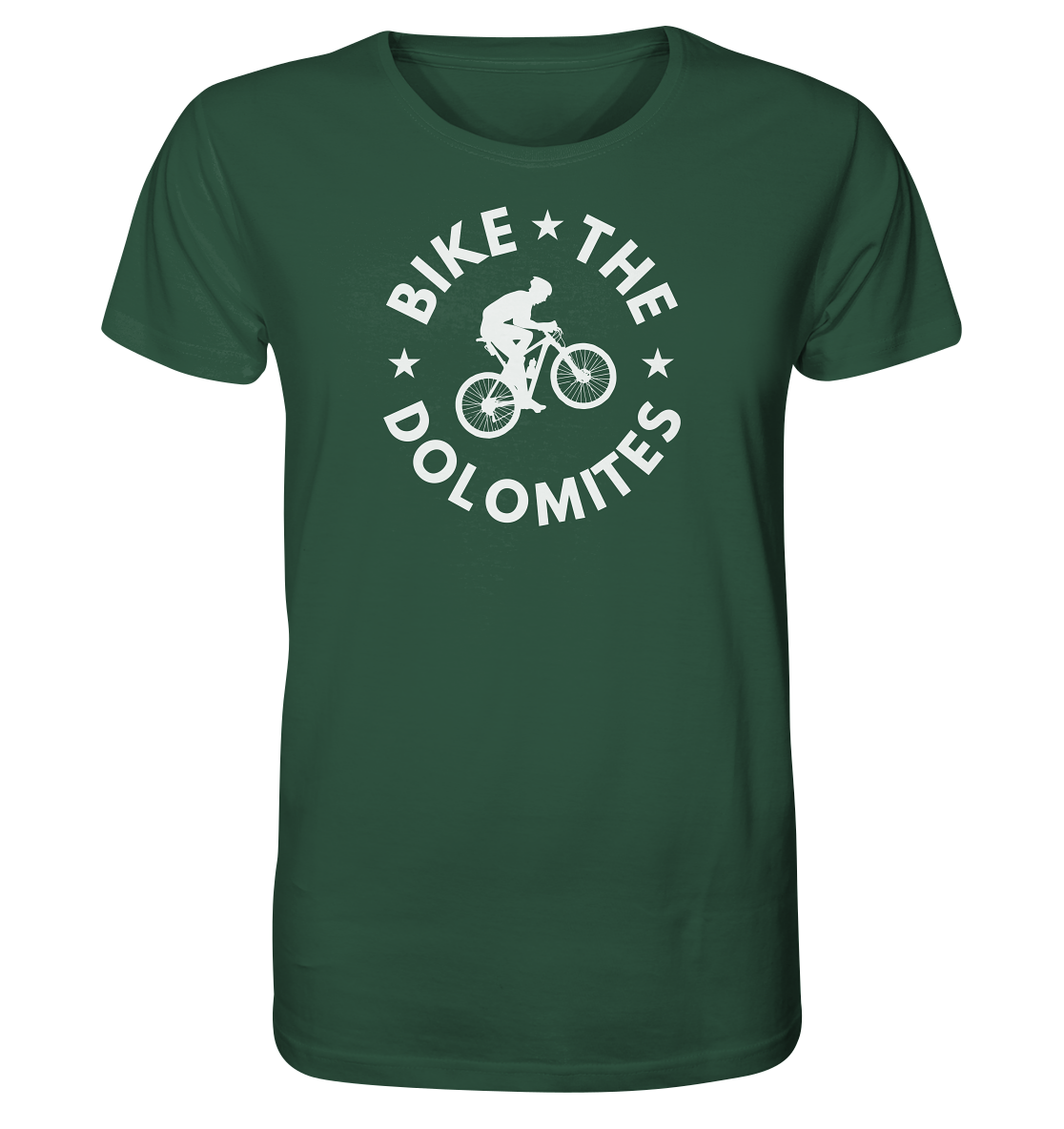 Bike the Dolomites - Maglietta Premium uomo