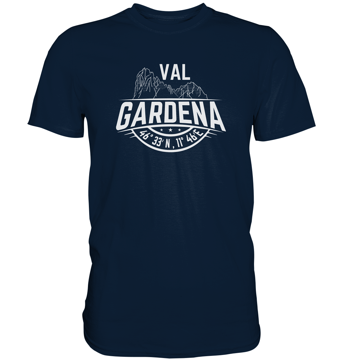 Val Gardena coordinates - Men Premium T-Shirt