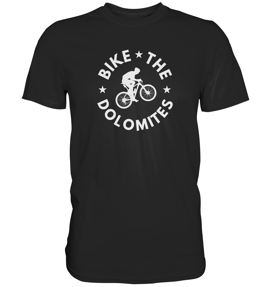 Bike the Dolomites - Maglietta Premium uomo