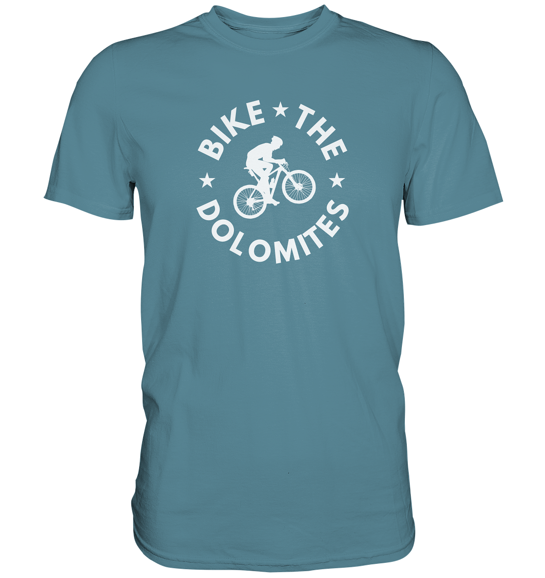 Bike the Dolomites - Herren Premium T-Shirt
