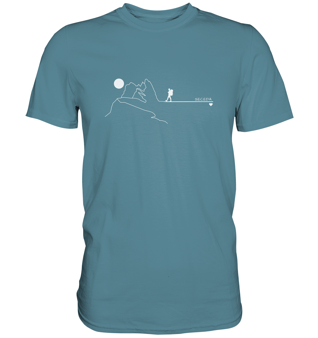 Seceda hiking - Men Premium T-Shirt