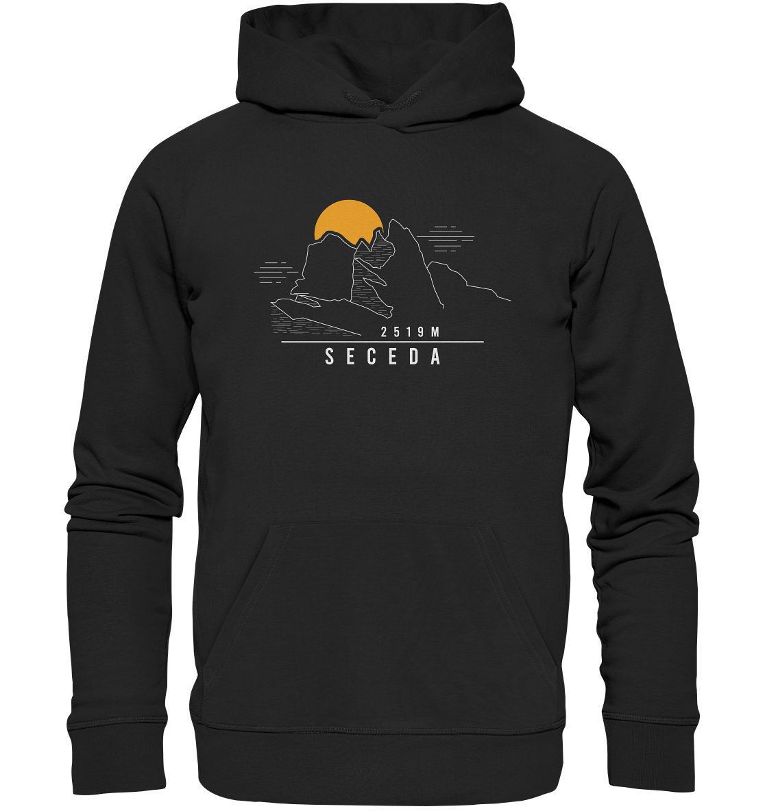 Seceda 2519 m - Premium Hoodie